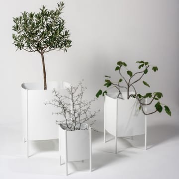 Konvex Pot krukke - Hvit, medium Ø34 cm - SMD Design