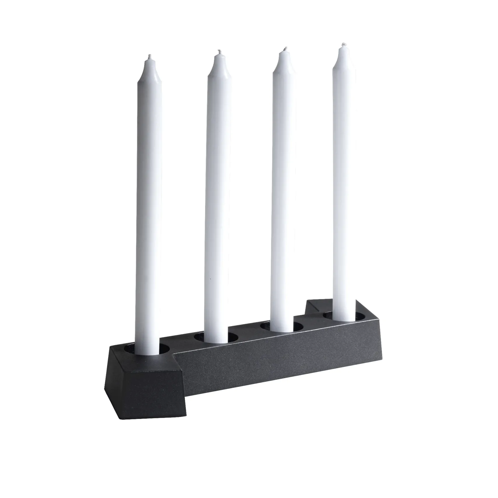 SMD adventsstake, Grå, 4 lys SMD Design