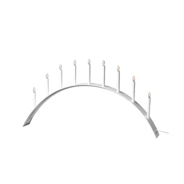 Spica Bow 9 adventslysestake - Hvit - SMD Design