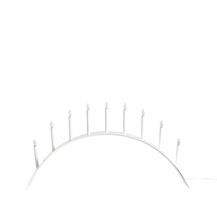 Spica Bow 9 adventslysestake - Hvit - SMD Design