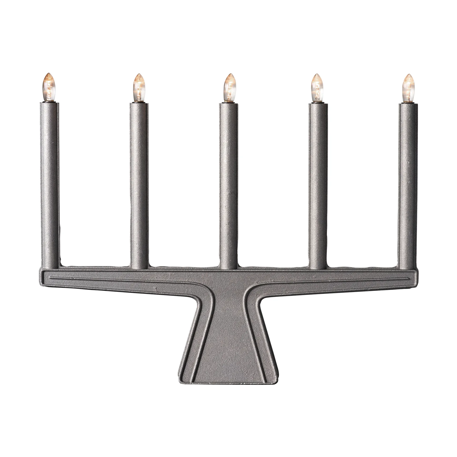 Stella 5 adventslysestake 41 cm, Aluminium SMD Design