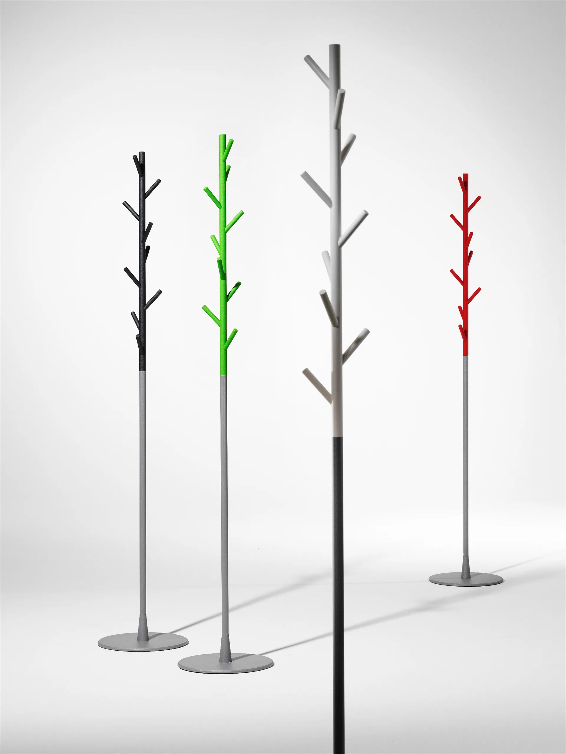 Sticks klesstativ - gulv, Grønn-sølv SMD Design