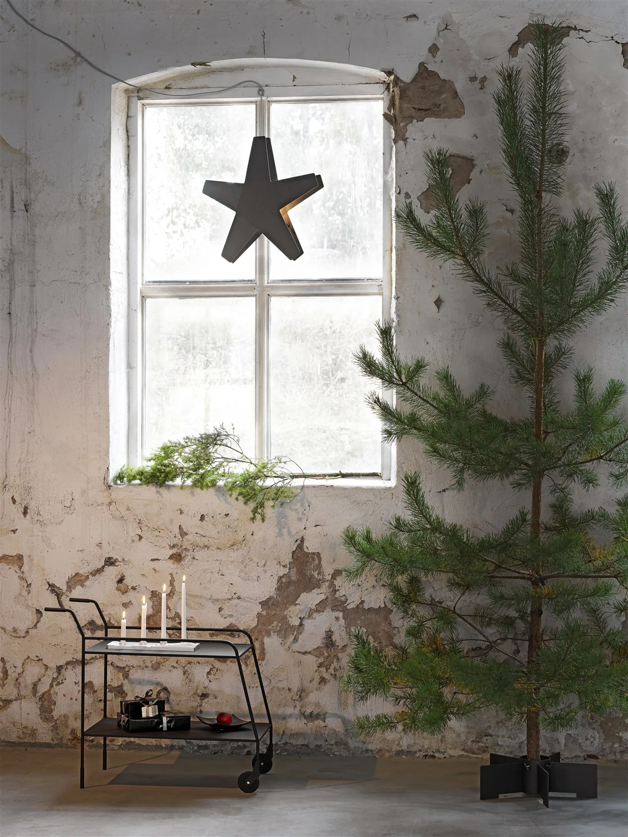 Turbin juletrefot Ø48 cm, Antrasitt SMD Design