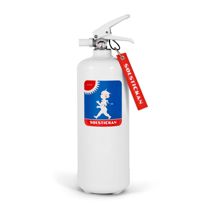 Solstickan brannslukker 2 kg - Hvit-original - Solstickan Design