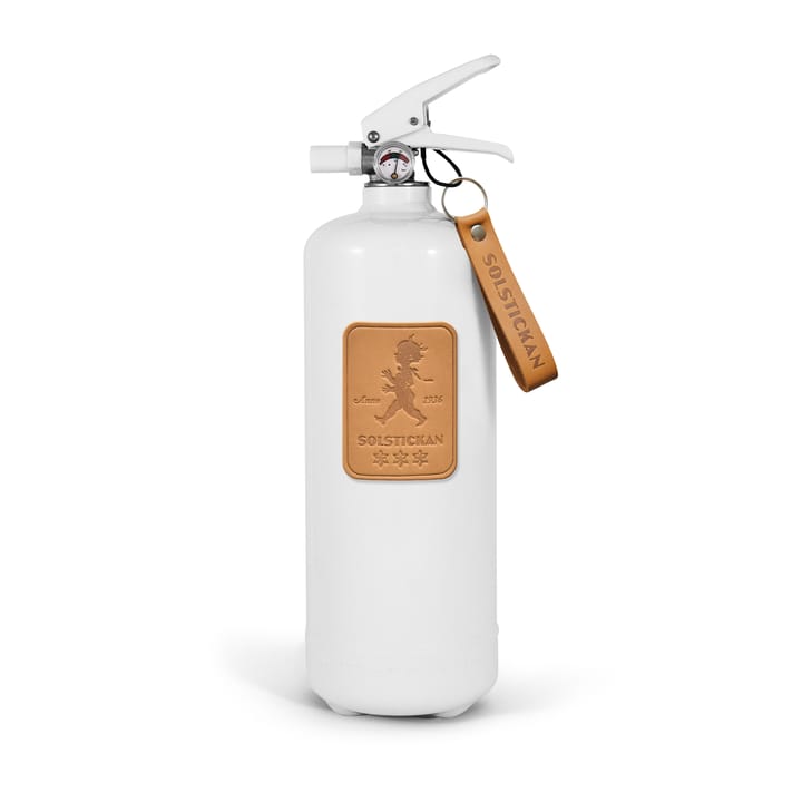 Solstickan brannslukker 2 kg - Lysebrunt skinn - Solstickan Design
