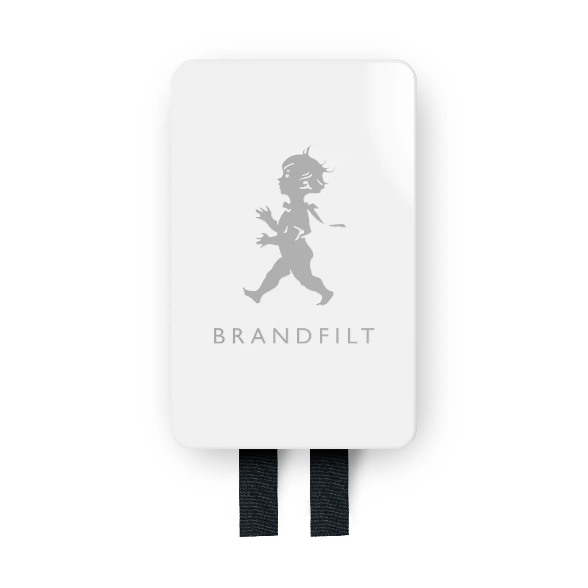 Solstickan brannteppe 16 x 2,7 x 25 cm, Hvit høyblank Solstickan Design