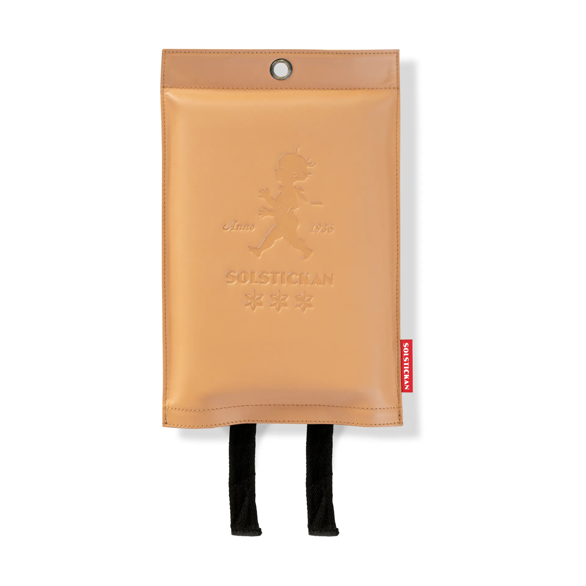 Solstickan brannteppe skinn 120 x 120 cm, Lyst skinn Solstickan Design