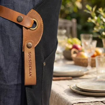 Solstickan forkle canvas - Svart - Solstickan Design