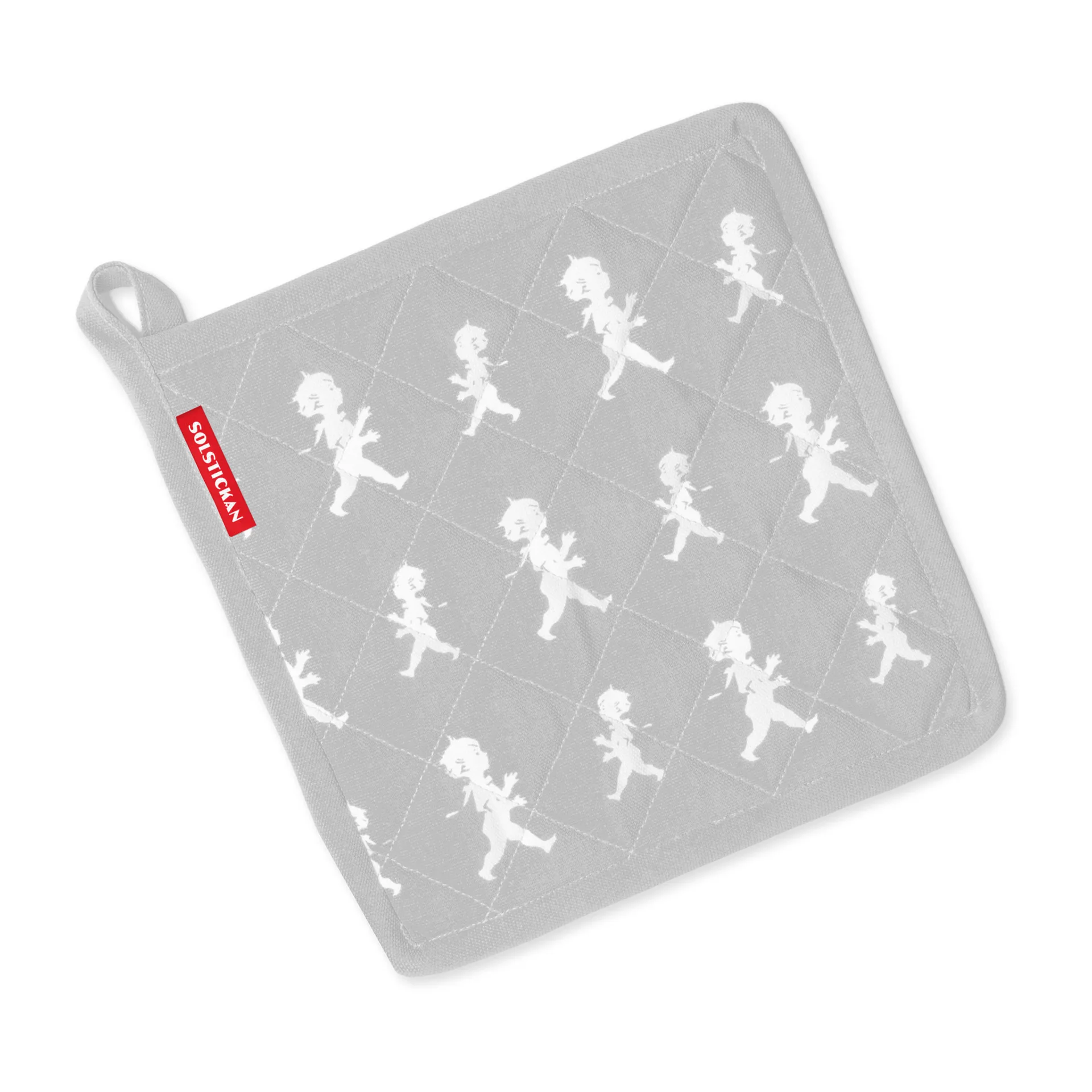 Solstickan gryteklut 22 x 22 cm, Grå Solstickan Design