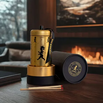 Solstickan rør med fyrstikker 100-pk - 2026-års design - Solstickan Design