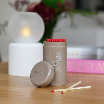 Solstickan rør med fyrstikker 100-pk - Sand - Solstickan Design