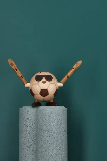 Billy Ball fotballfigur - Beige, 8x6,5x6,7 cm - Spring Copenhagen