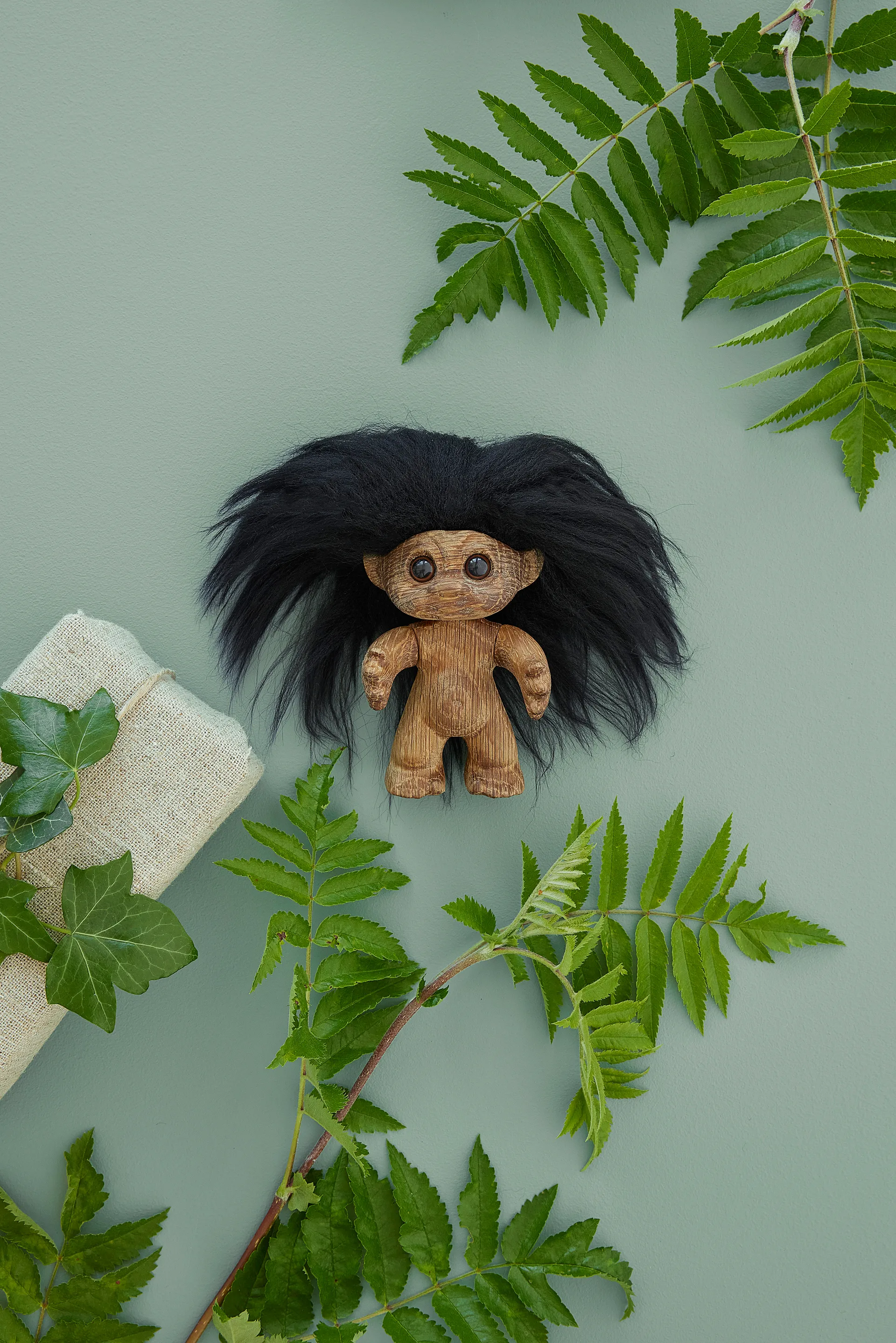 Lykketroll 9 cm, Eik Spring Copenhagen