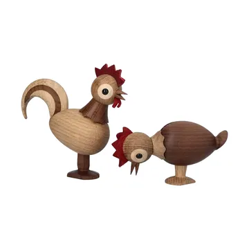 Rise hanefigur - Beige, 4,2x12x10,5 cm - Spring Copenhagen