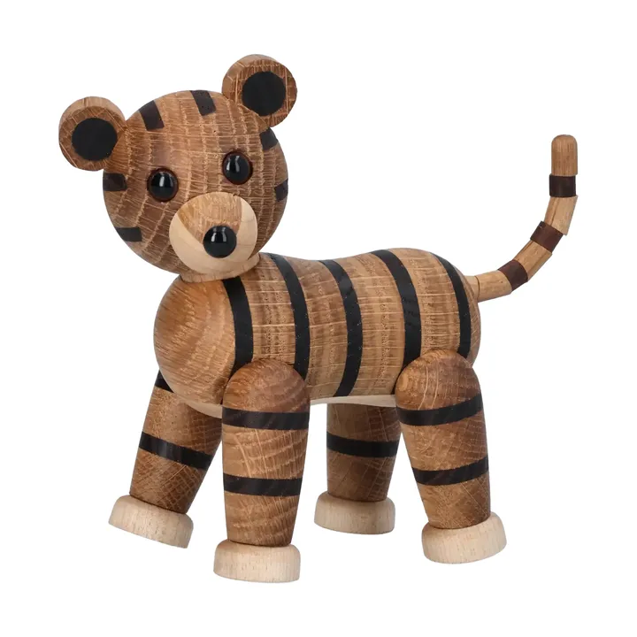 Shiva tigerfigur - Beige, 12x6x12 cm - Spring Copenhagen