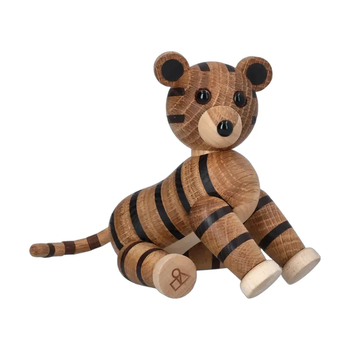 Shiva tigerfigur - Beige, 12x6x12 cm - Spring Copenhagen