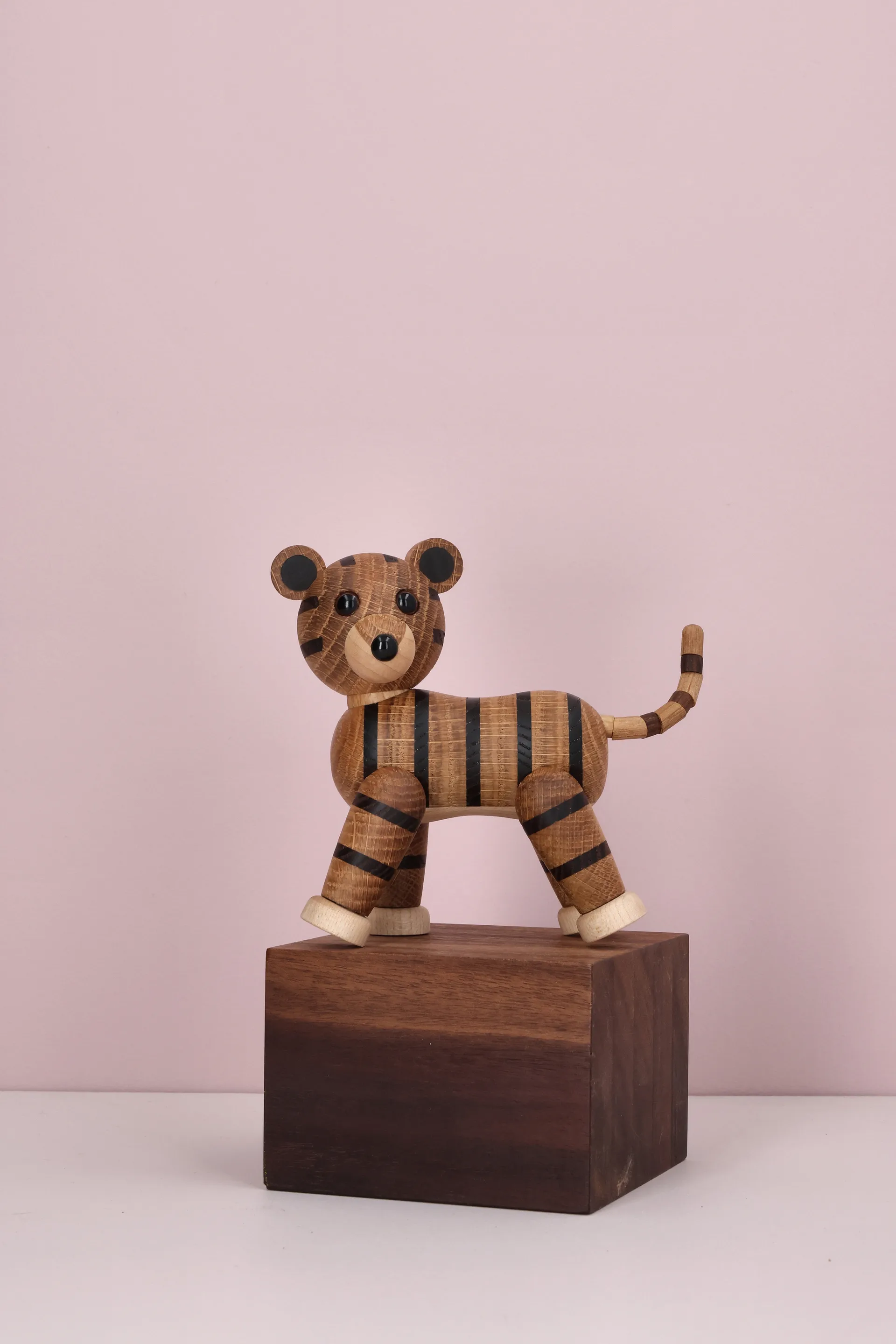 Shiva tigerfigur, Beige, 12x6x12 cm Spring Copenhagen