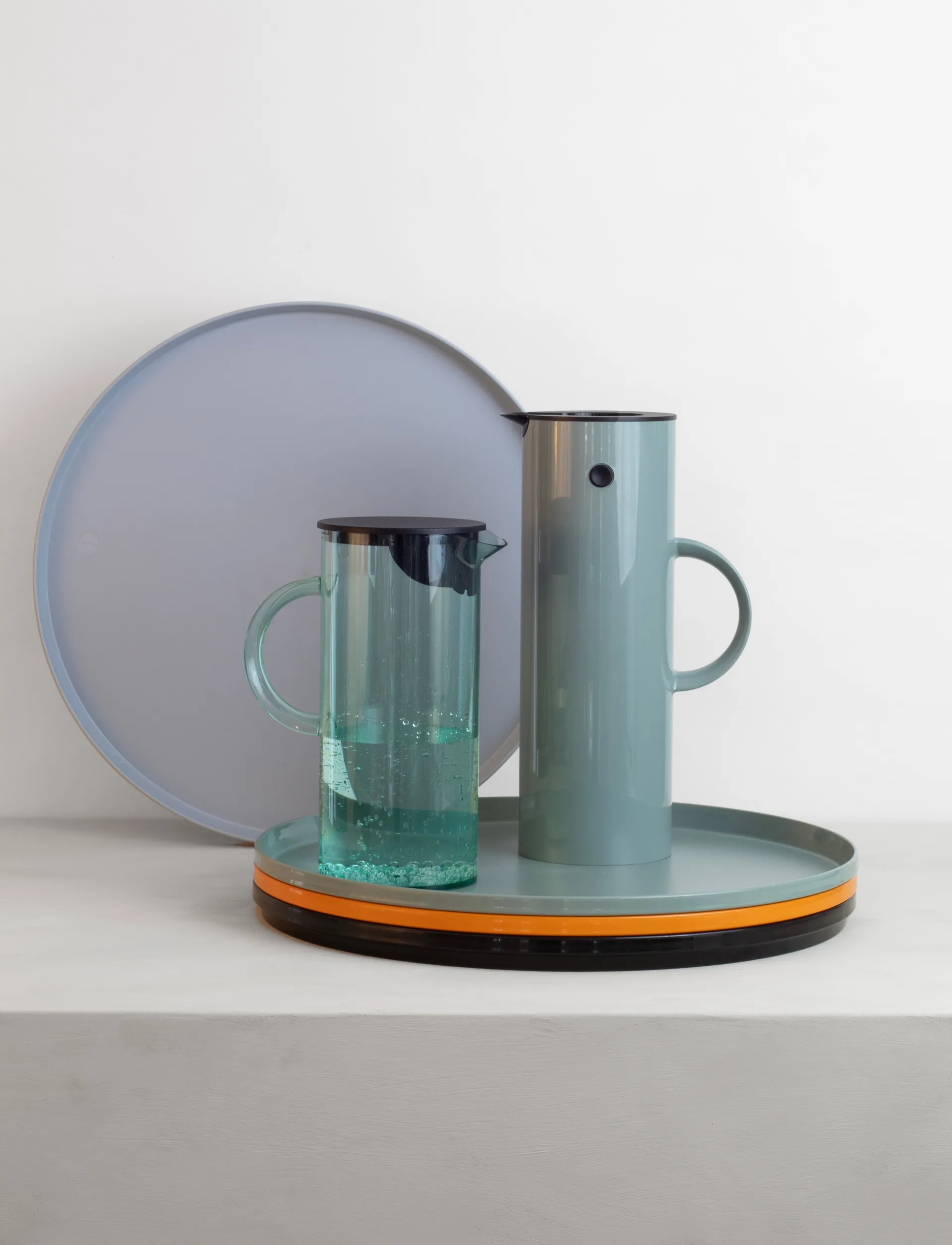 EM77 kanne med lokk 1,5 L, Dusty Green Stelton