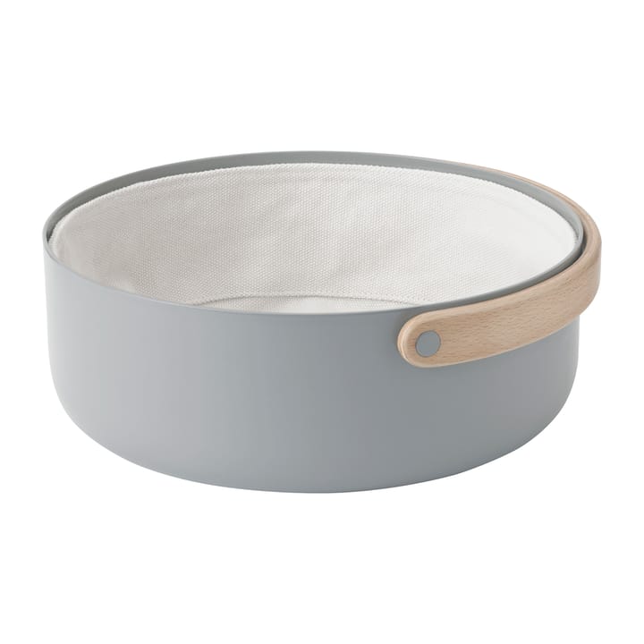 Emma brødkurv med håndtak Ø23 cm - Grå-bøk - Stelton