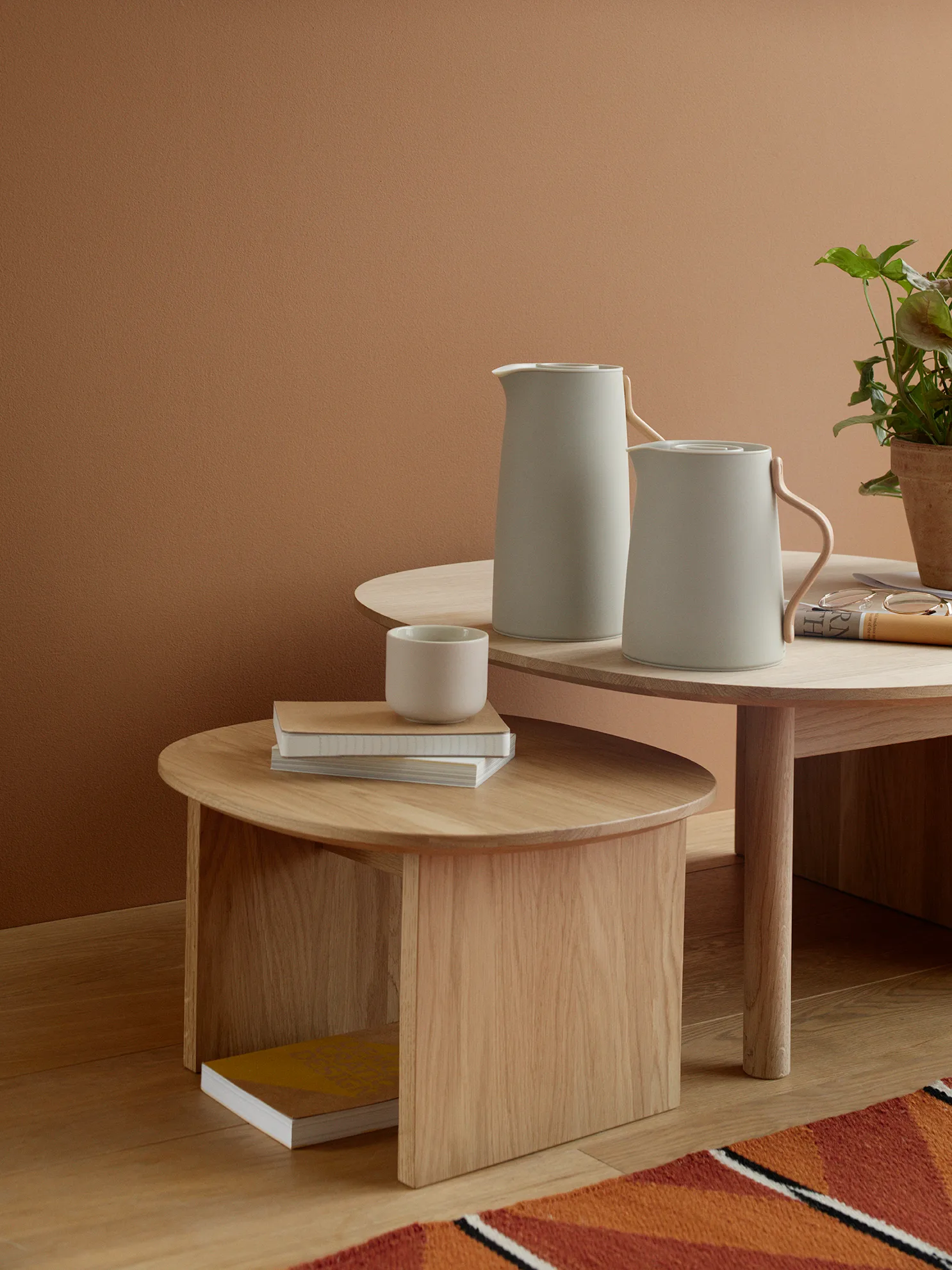 Emma termoskanne kaffe, Soft sand Stelton