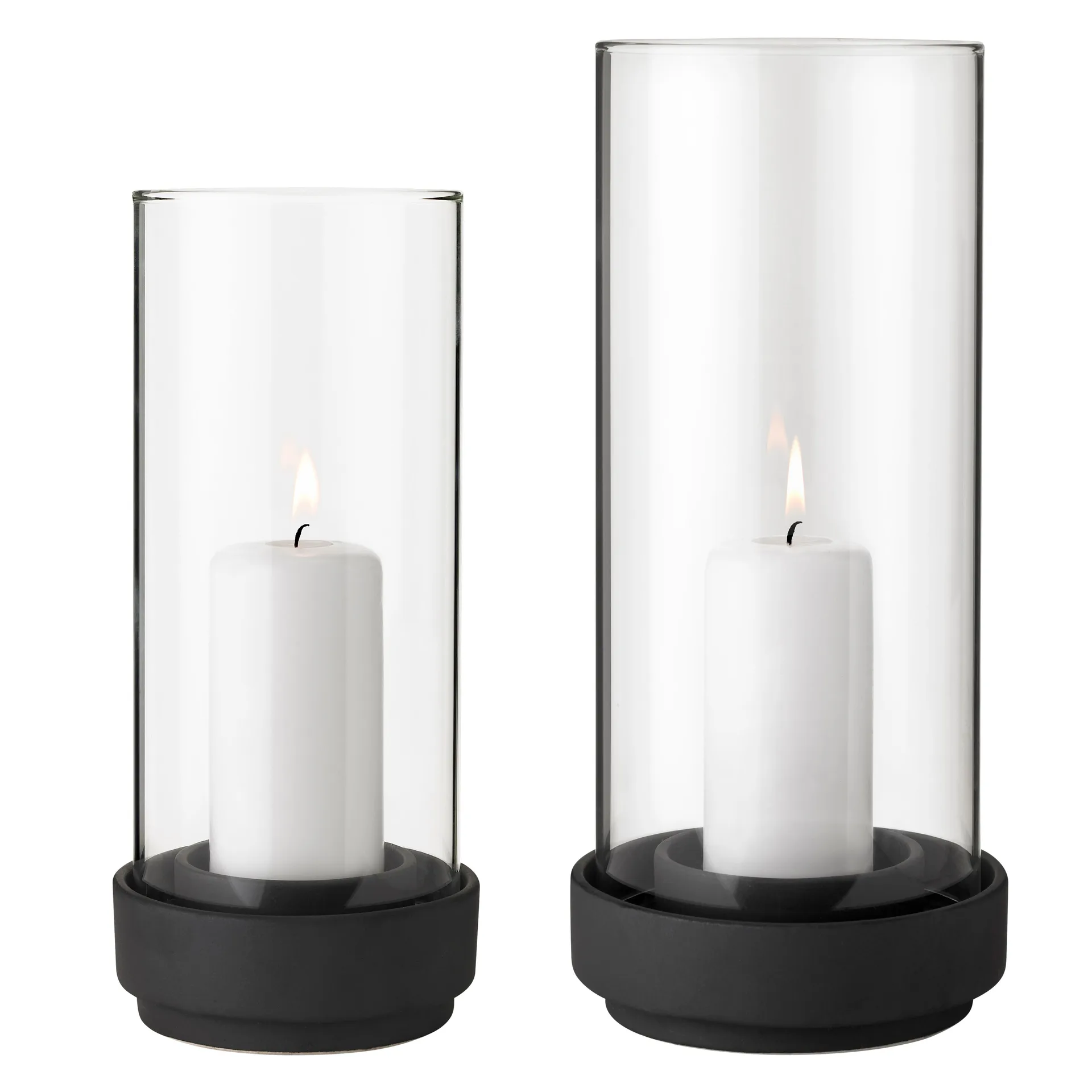 Hurricane lyslykt svart, Liten Stelton