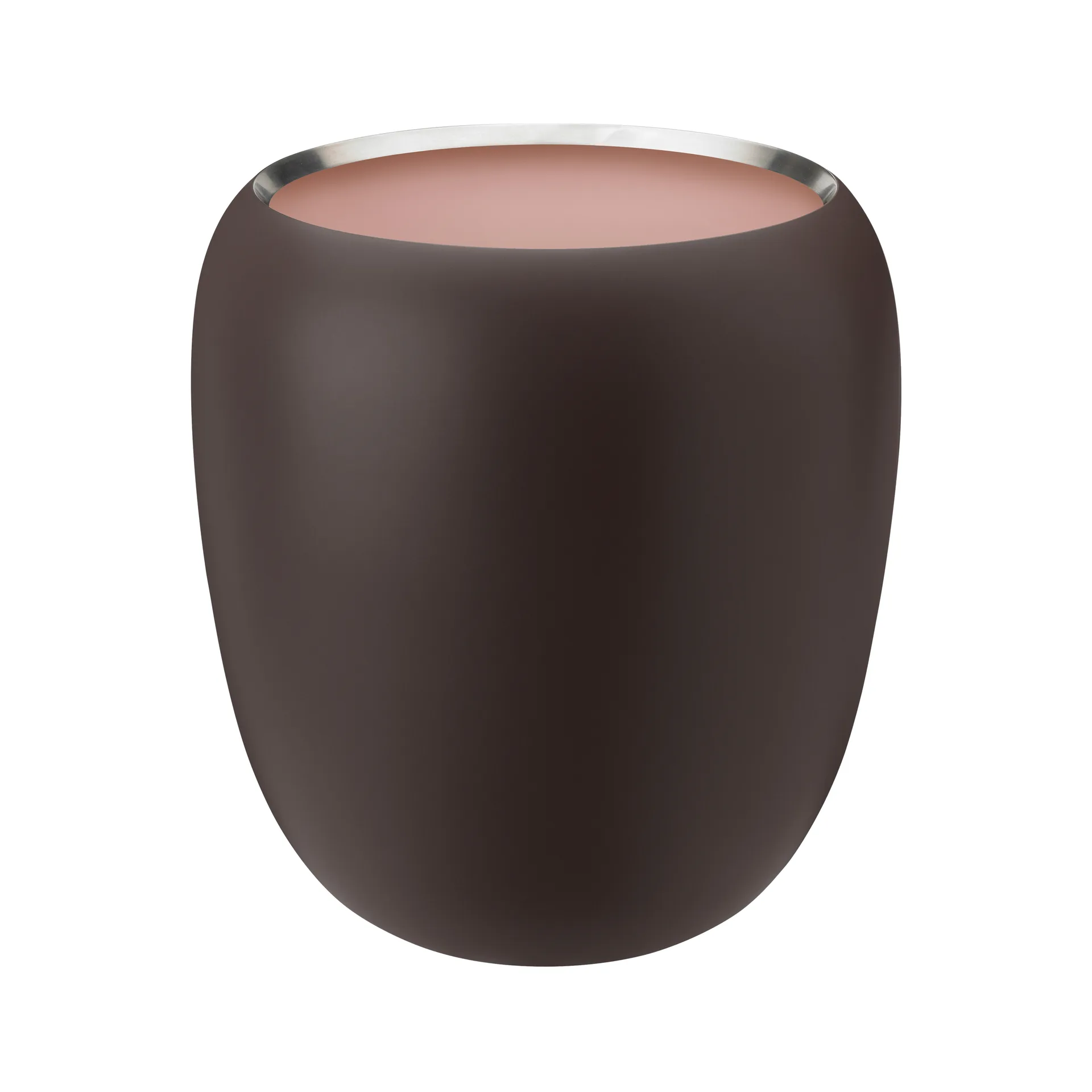 Ora vase 20 cm, Dark powder-powder Stelton