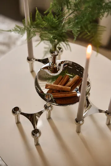 Nagel skål 13,8 cm - krom - STOFF Nagel