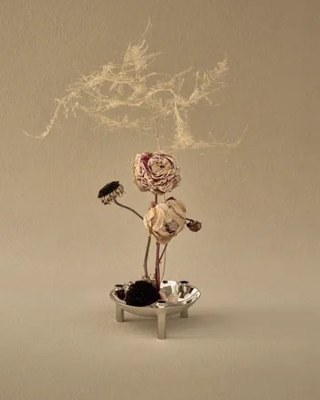 Nagel skål 13,8 cm - krom - STOFF Nagel