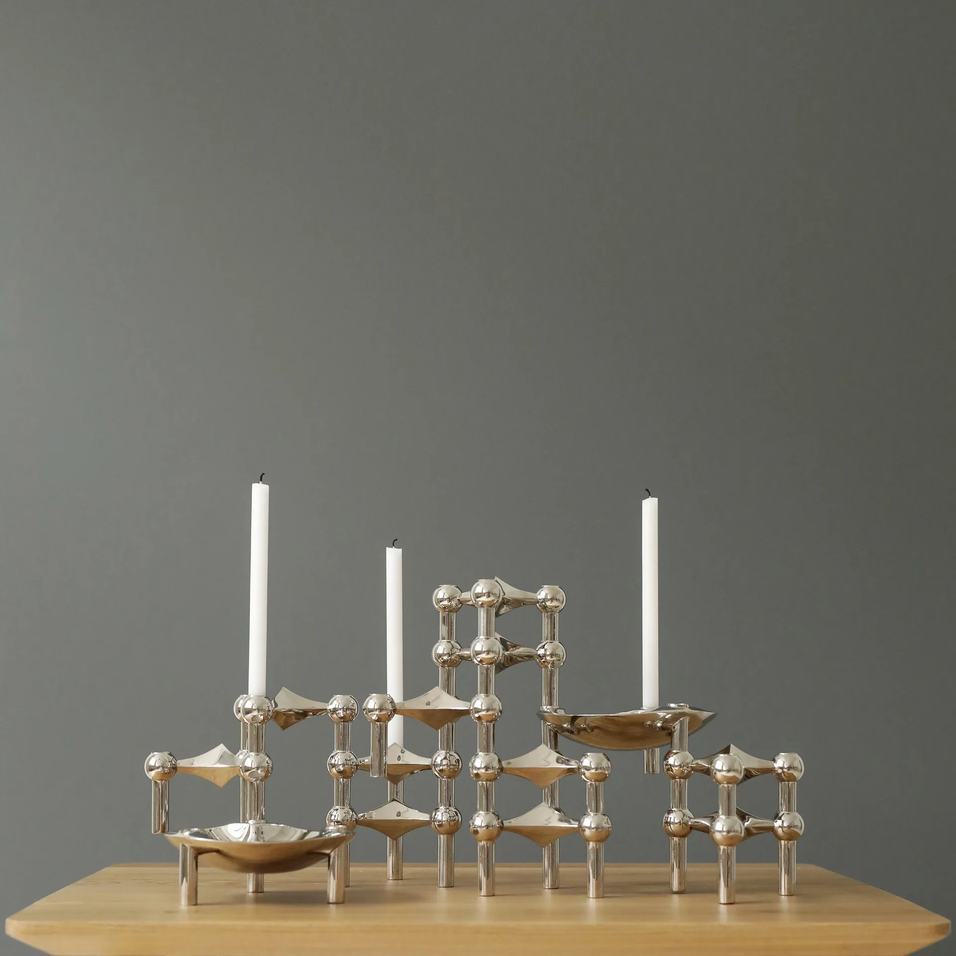 Nagel skål 13,8 cm, krom STOFF