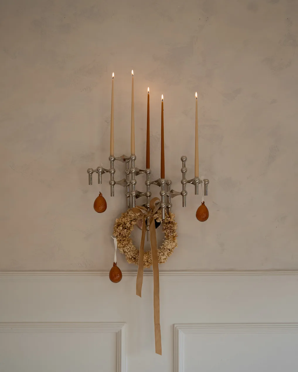 STOFF Nagel antikklys by ester & erik 6-pack, Amber STOFF Nagel