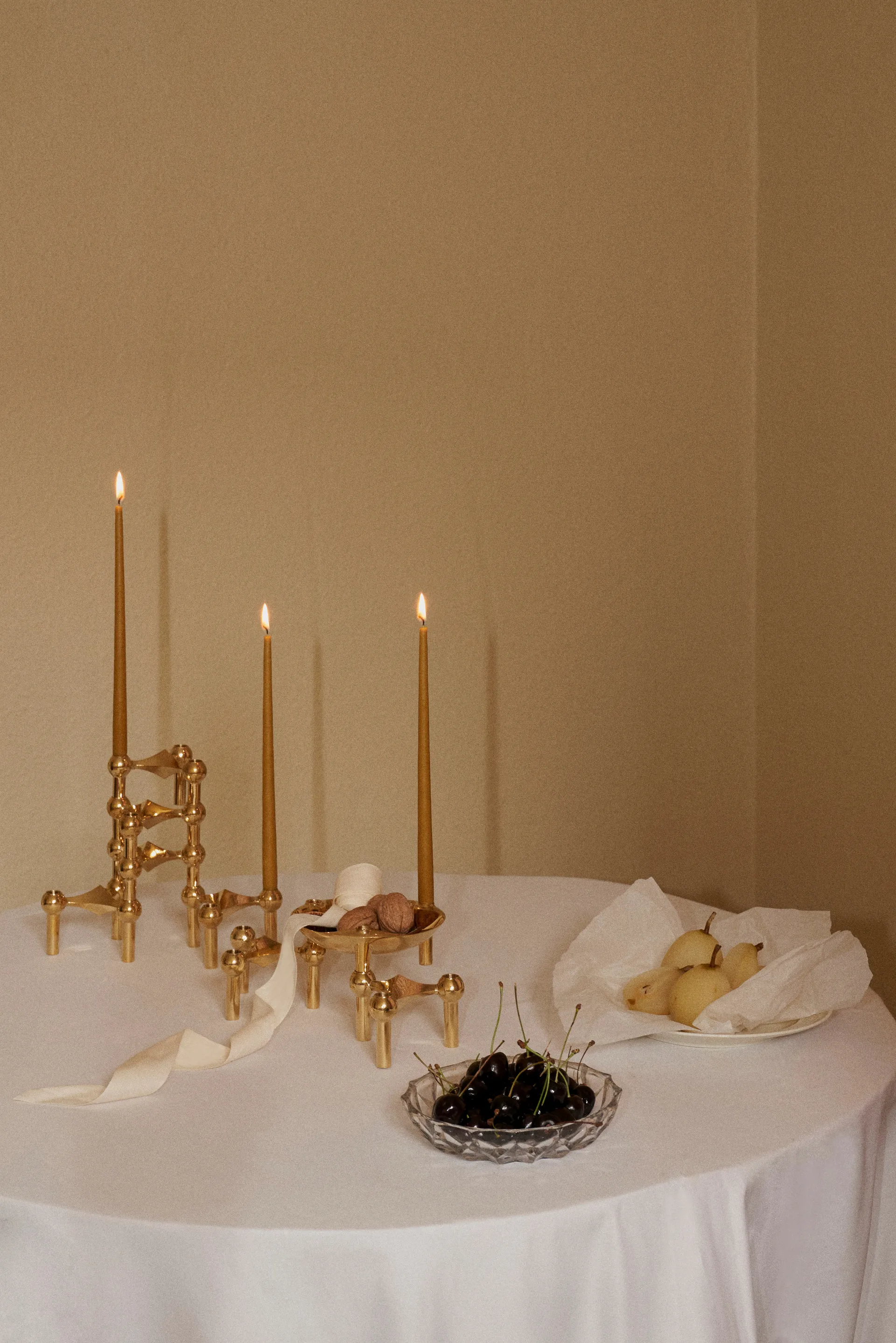 STOFF Nagel antikklys by ester & erik 6-pack, Amber STOFF Nagel