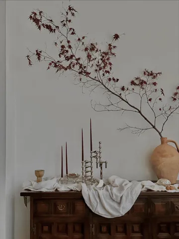 STOFF Nagel antikklys by ester & erik 6-pack - Burgundy red - STOFF Nagel