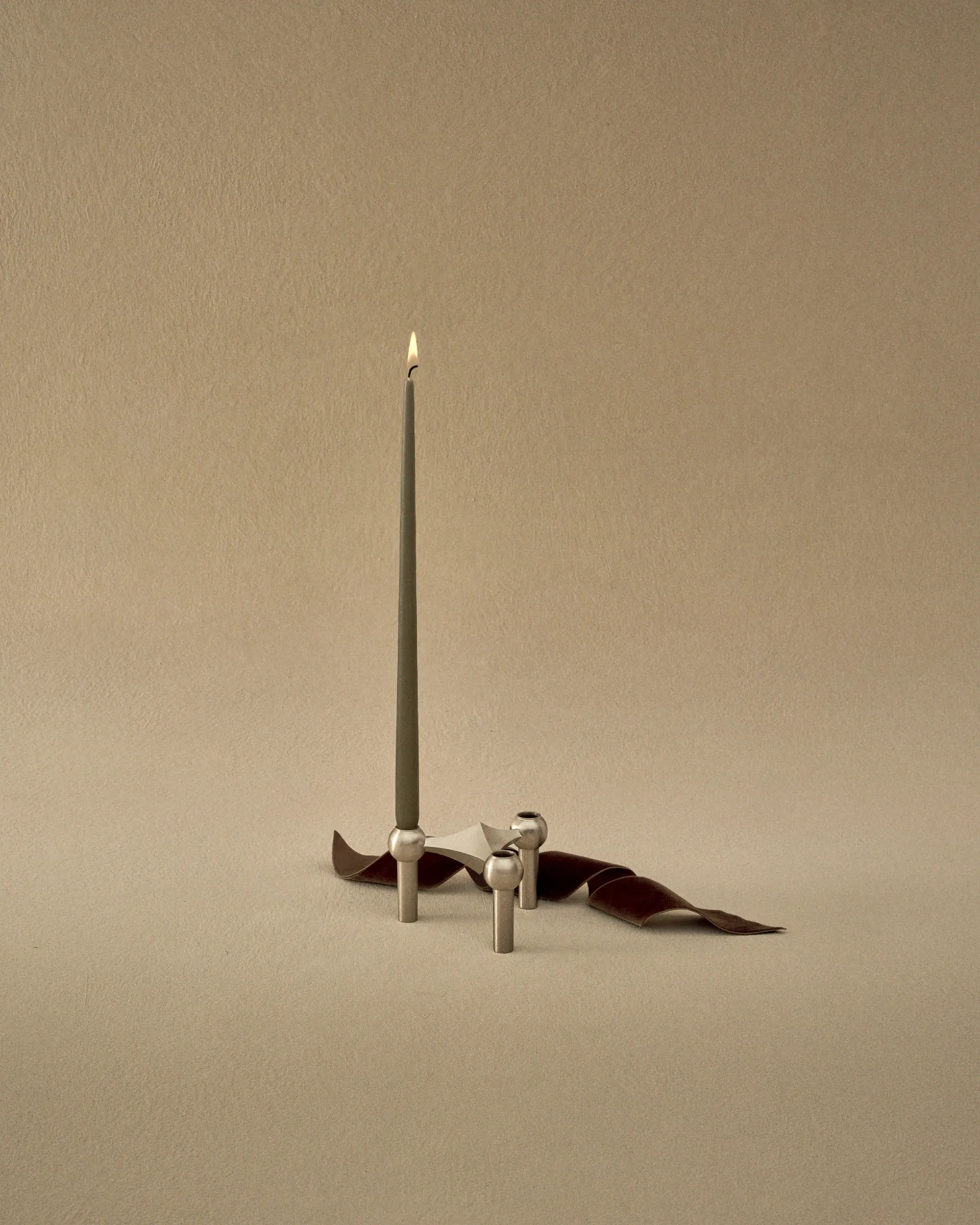 STOFF Nagel antikklys by ester & erik 6-pack, Dusty green STOFF Nagel