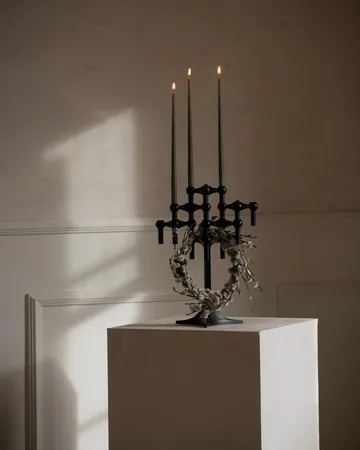 STOFF Nagel antikklys by ester & erik 6-pack - Dusty green - STOFF Nagel