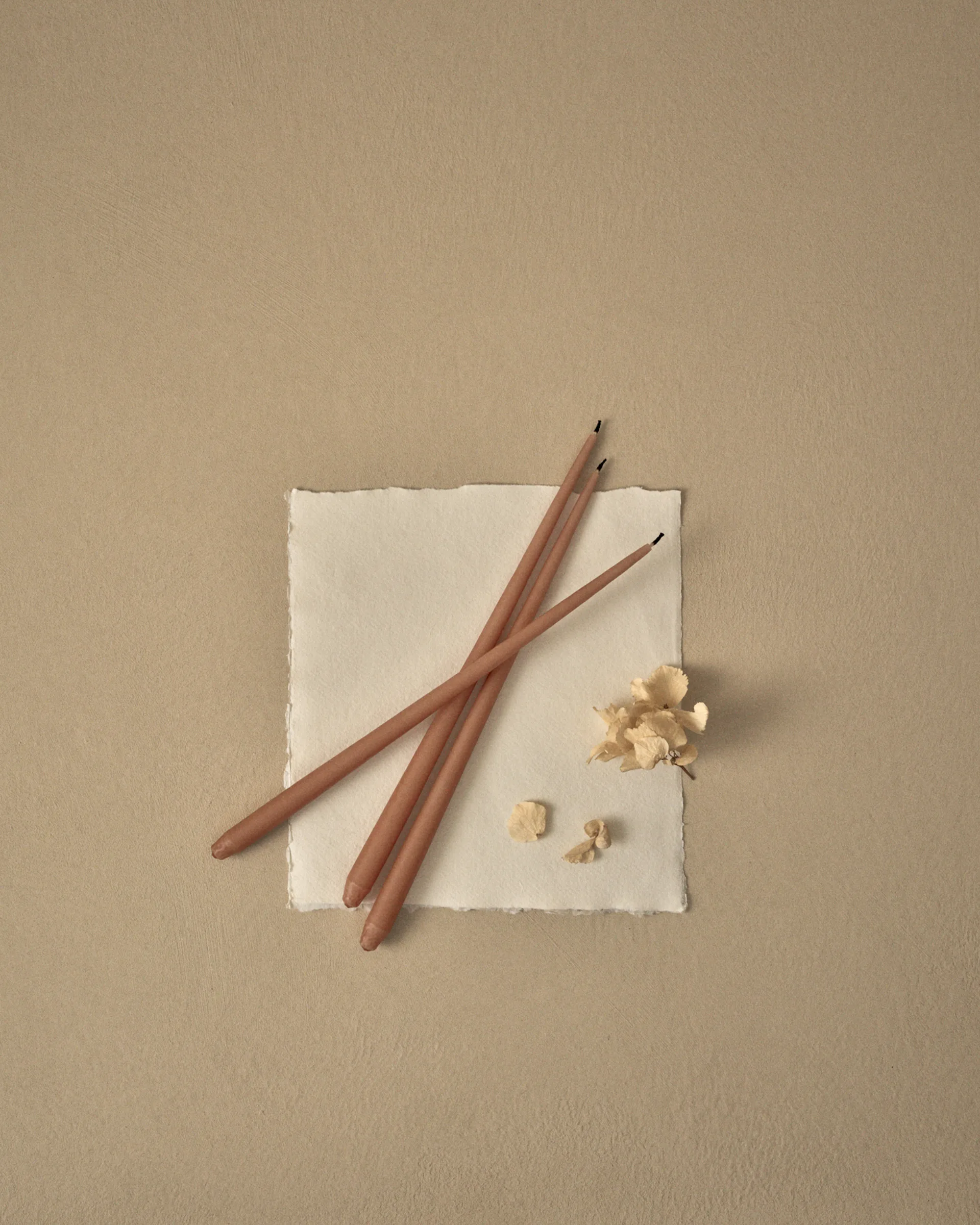 STOFF Nagel antikklys by ester & erik 6-pack, Dusty rose STOFF Nagel