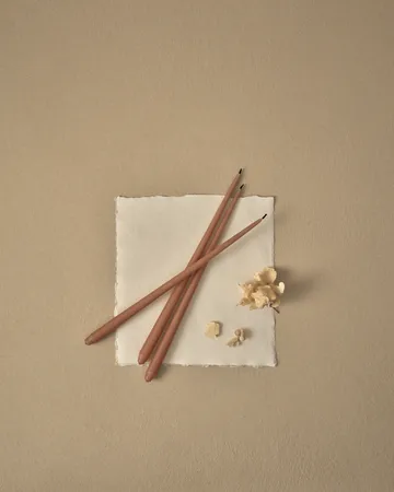 STOFF Nagel antikklys by ester & erik 6-pack - Dusty rose - STOFF Nagel