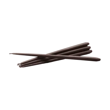 STOFF Nagel antikklys by ester & erik 6-pack - Espresso - STOFF Nagel