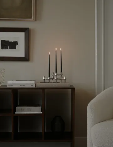 STOFF Nagel antikklys by ester & erik 6-pack - Espresso - STOFF Nagel