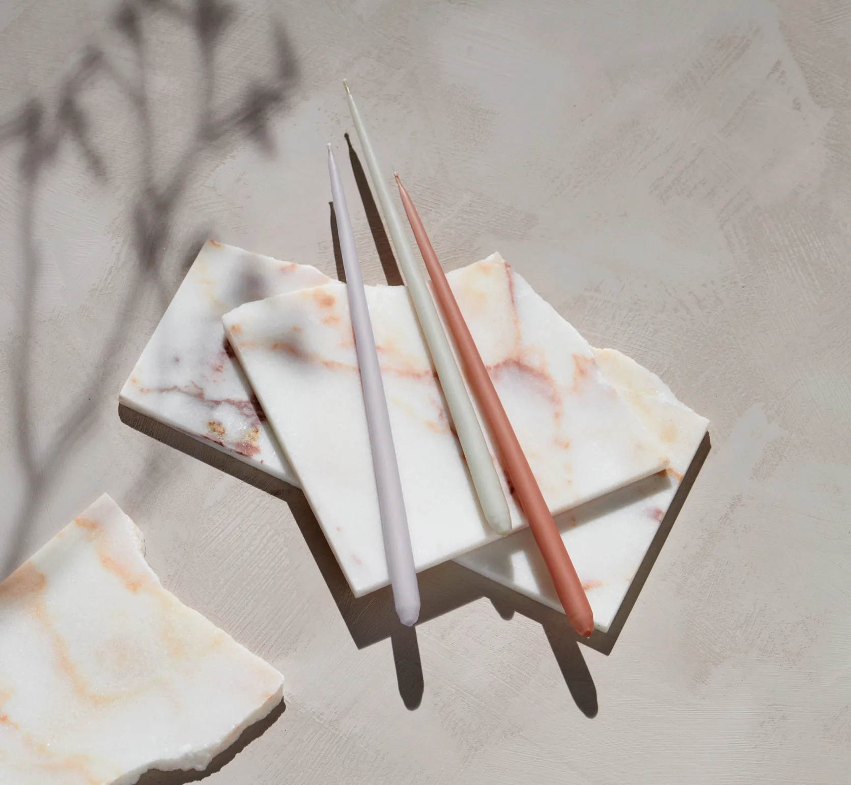 STOFF Nagel antikklys by ester & erik 6-pack, Light lavender STOFF Nagel