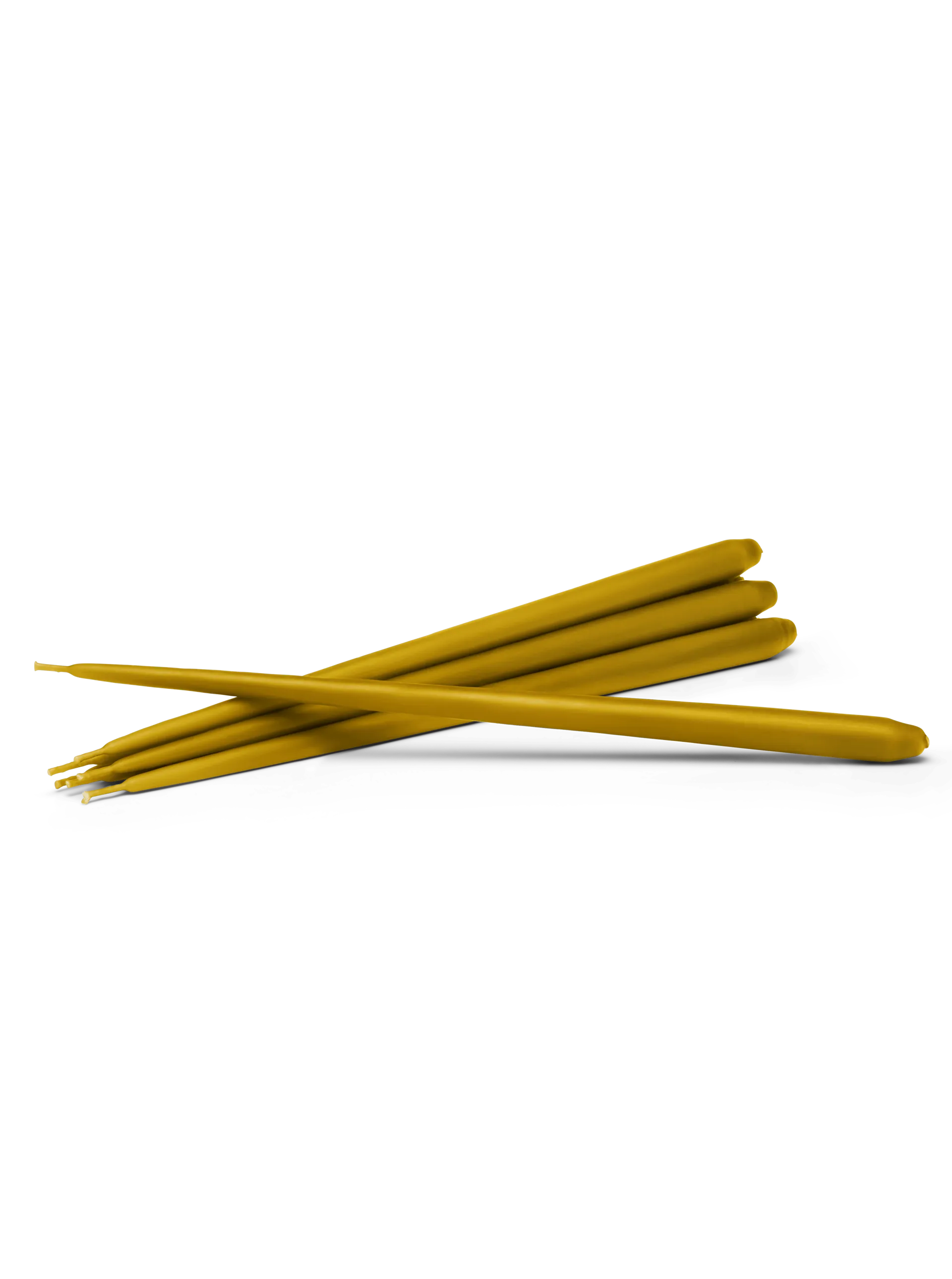 STOFF Nagel antikklys by ester & erik 6-pack, Mustard STOFF Nagel