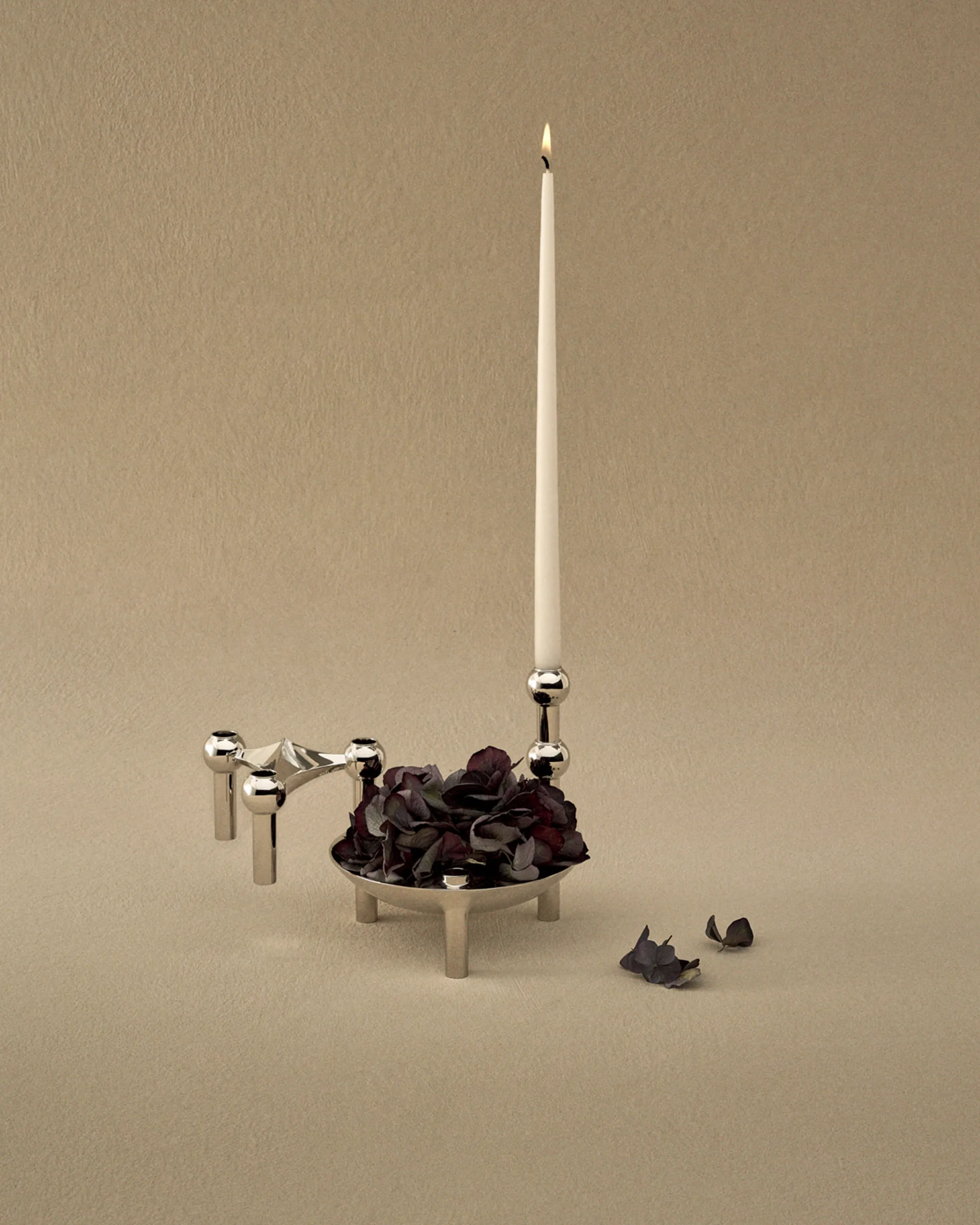 STOFF Nagel antikklys by ester & erik 6-pack, Offwhite STOFF Nagel