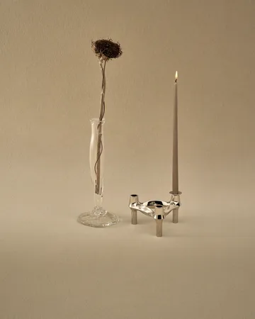 STOFF Nagel antikklys by ester & erik 6-pack - Soft brown - STOFF Nagel