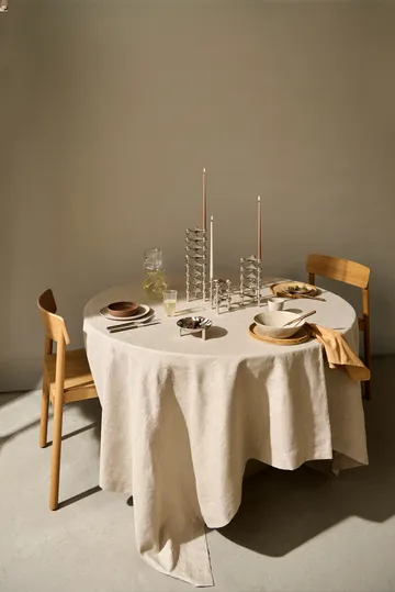 STOFF Nagel antikklys by ester & erik 6-pack - Soft brown - STOFF Nagel