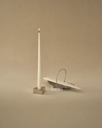 STOFF Nagel antikklys by ester & erik large 4-pk - Off-white - STOFF Nagel