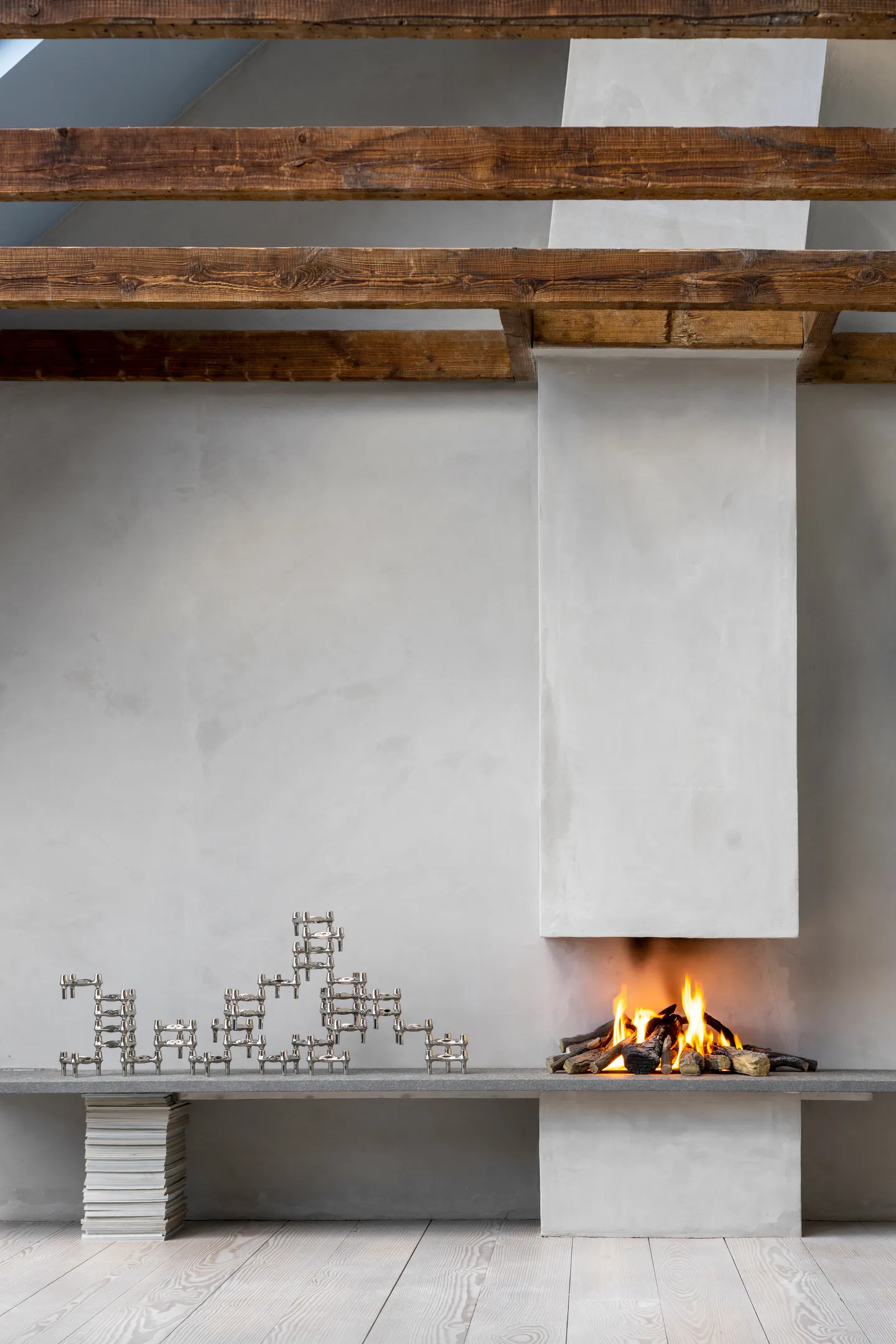 STOFF Nagel BMF lysestake 3-pakning, Krom STOFF Nagel