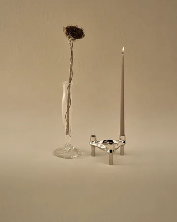 STOFF Nagel BMF lysestake - Krom - STOFF Nagel