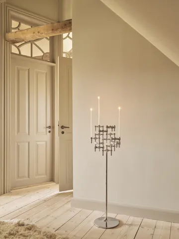 STOFF Nagel gulvstativ 70 cm - Chrome - STOFF Nagel