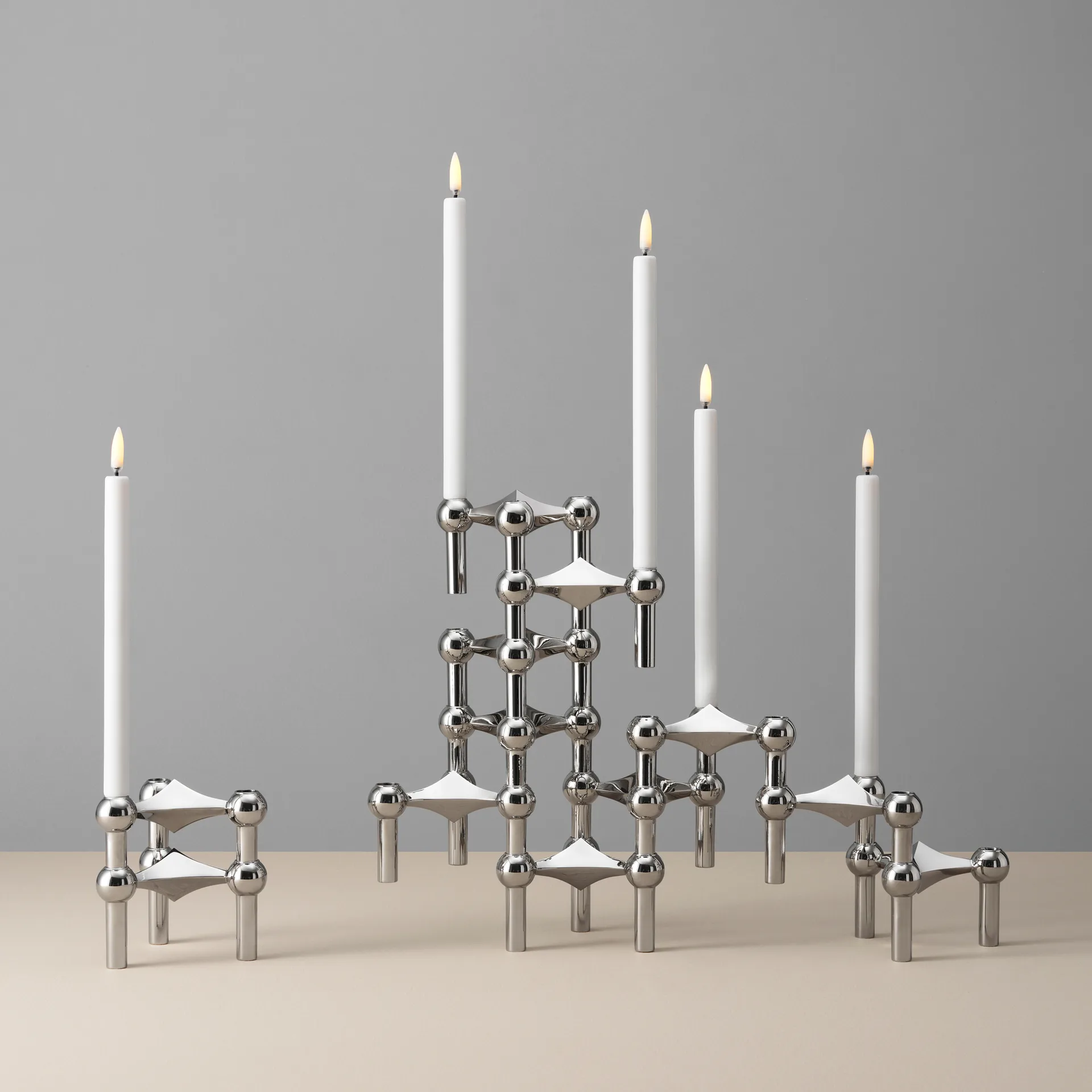 STOFF Nagel LED-lysby Uyuni Lighting 2-stk., Hvit STOFF Nagel