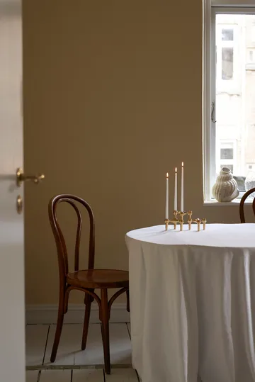 STOFF Nagel lysestake - messing - STOFF Nagel