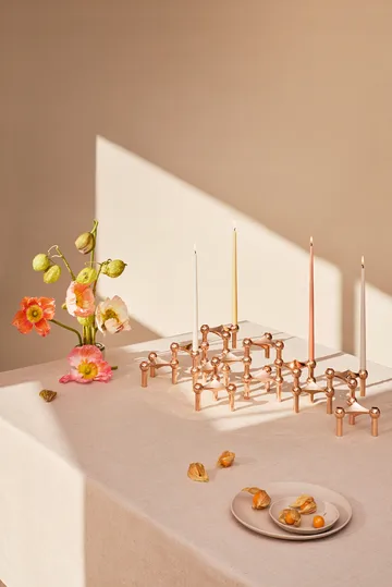 STOFF Nagel lysestake - Roségull - STOFF Nagel